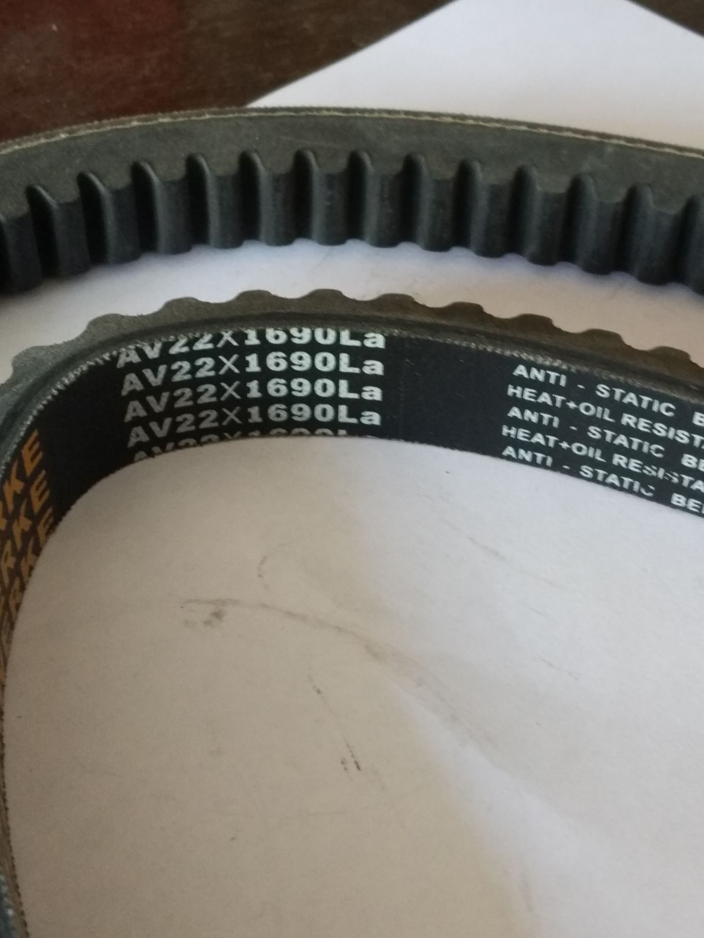 Ремень 22x1690 King Long 6127