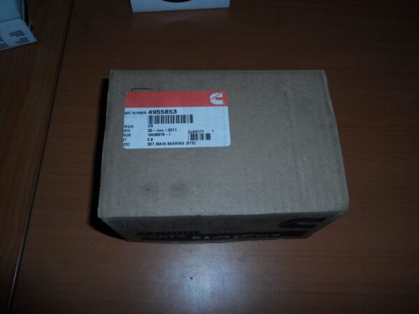 Вкладыши коренные STD Cummins 6BT, ISBe, ISDe 3800290, 3802070, 4955853