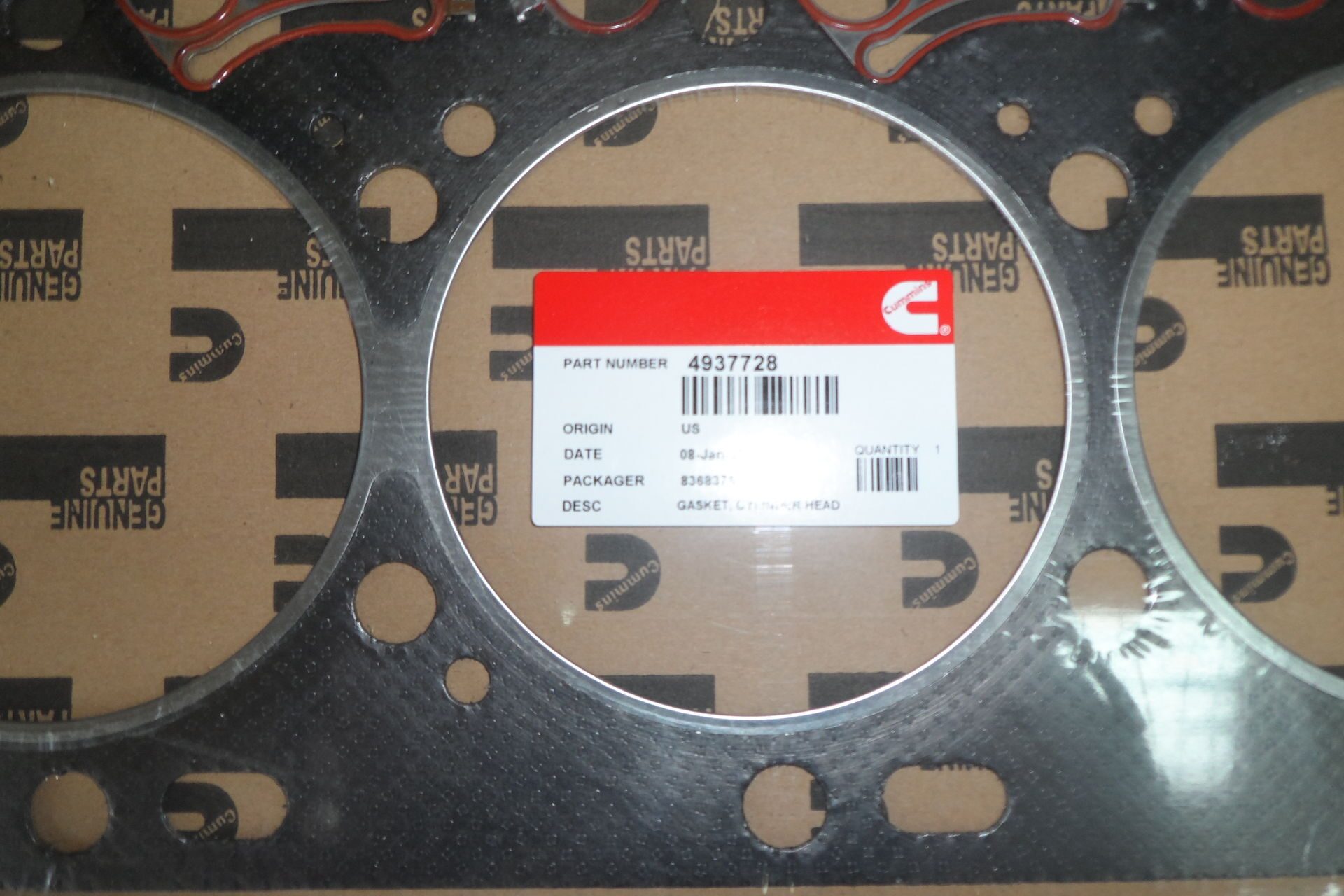 Прокладка ГБЦ Cummins ISLe 3967059/4937728/4981796