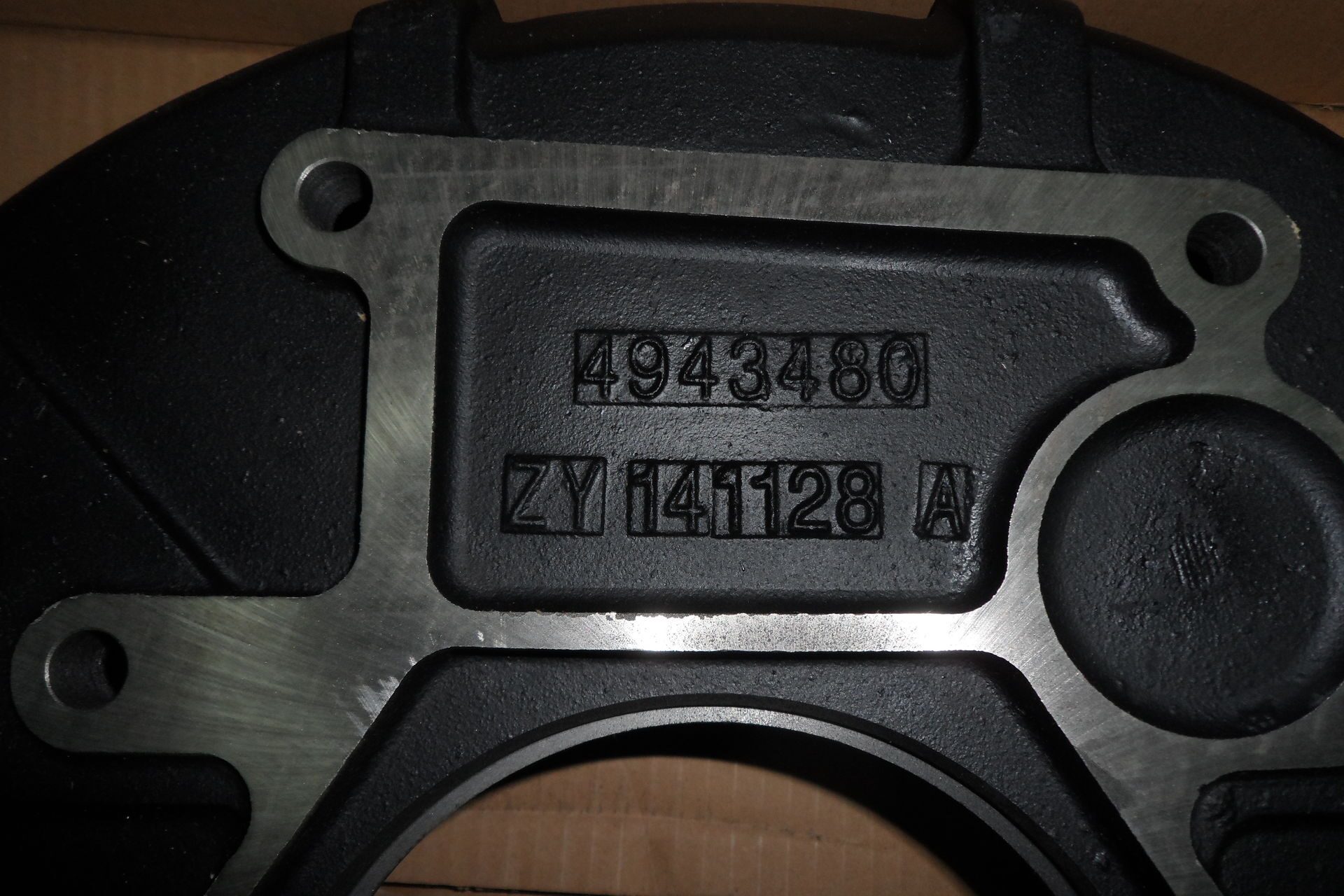 Картер маховика двс Cummins 4BT,6BT,ISBe. EQB180-210 3960410/4943480 YUTONG, ЛИАЗ — изображение 2