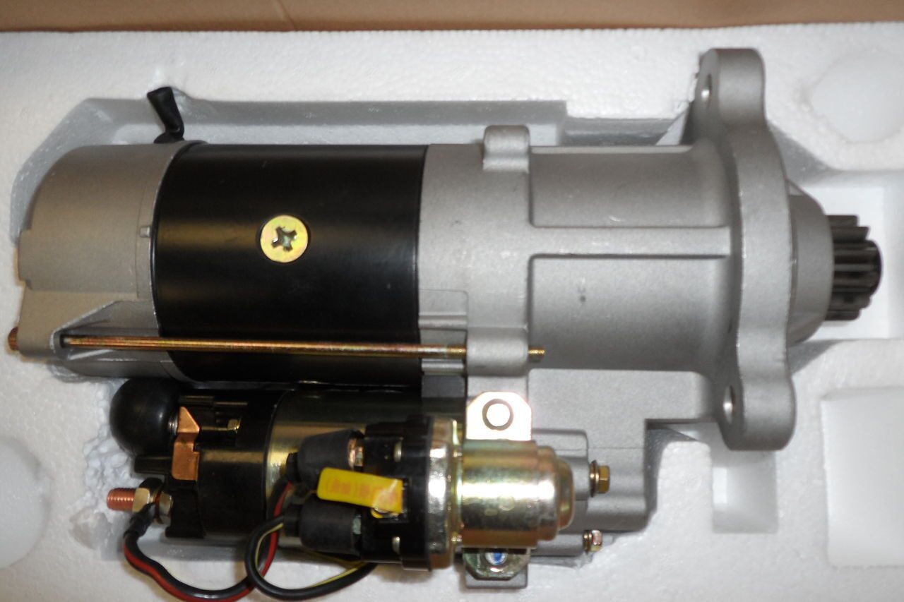Стартер QDJ2913/5256984 /M105R3038SE/4942446/5255292 Cummins ISLe, ISM 24V 7.5kW (12з, D=46.36,8/10)
